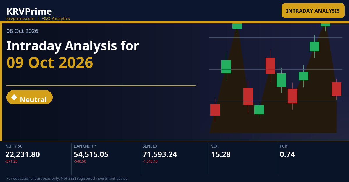 Intraday Analysis for 09 Oct 2026
