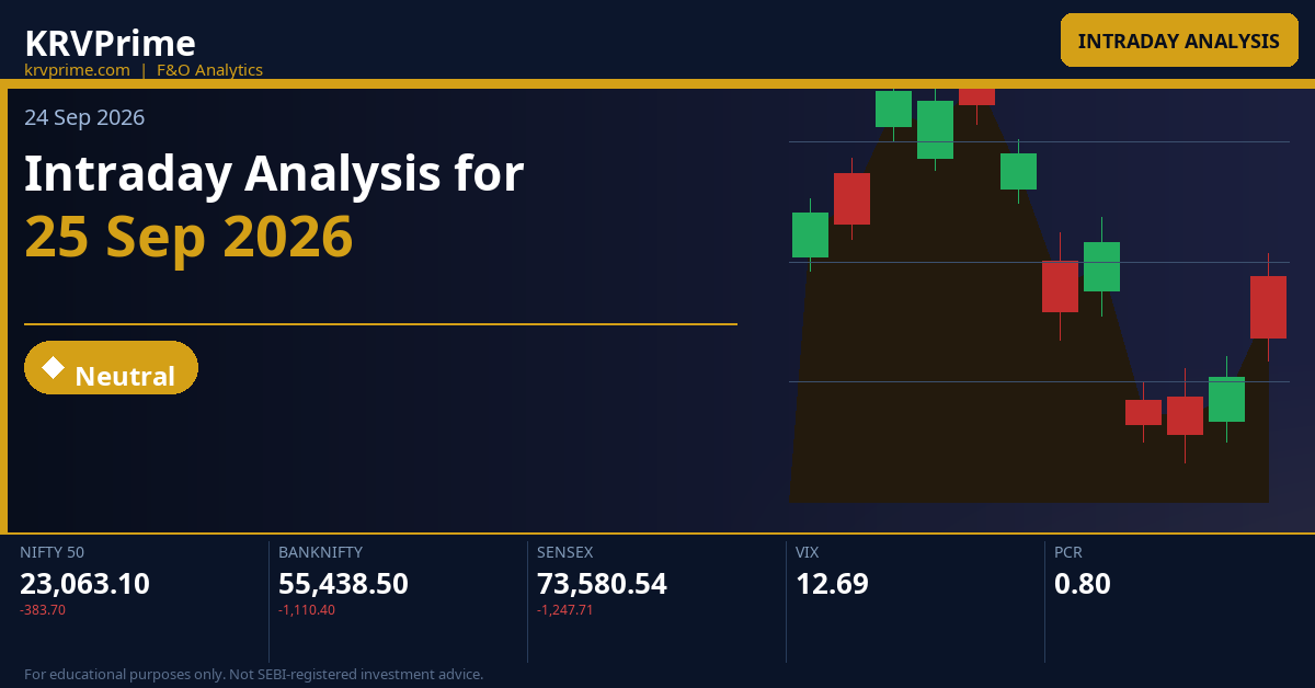 Intraday Analysis for 25 Sep 2026