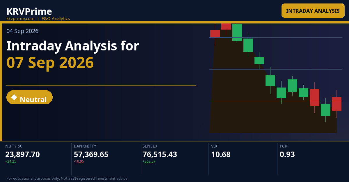 Intraday Analysis for 07 Sep 2026