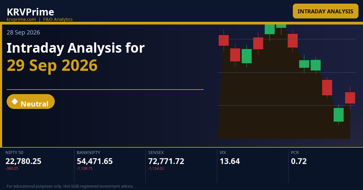 Intraday Analysis for 29 Sep 2026
